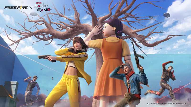 Uji Nyali di Event Free Fire x Squid Game, Berani?